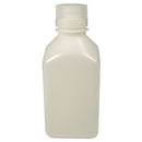 Bottle Square - Narrow Neck -  HDPE - Each - All Sizes