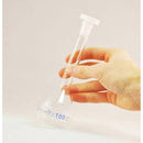 Borosilicate graduated laboratory glass volumetric, 100ml