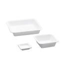 Balance Boats, Square, High Impact Recyclable Polystyrene, White - All Sizes