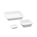 Balance Boats, Square, High Impact Recyclable Polystyrene, White - All Sizes