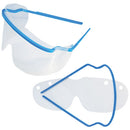 Protective Spectacles Eye Shield, Transparent, Disposable, 50 per Box