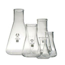 Glass Erlenmeyer Flasks, Conical Measuring Flask, White Graduation - sizes: 50ml - 2000ml