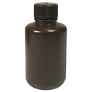 Bottle Round HDPE N/N Amber, Esch - All Sizes