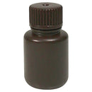 Bottle Round HDPE N/N Amber, Esch - All Sizes