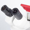 RED 30S STEREO 20X/40X LED Incident & Transmitted Microscope 