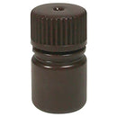 Bottle Round HDPE N/N Amber, Esch - All Sizes