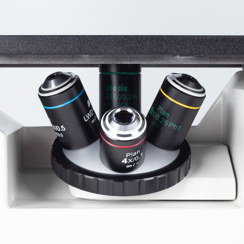 MOTIC AE-2000T Inverted Tri Microscope PL PH 20x
