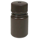 Bottle Round HDPE W/N Amber, Each - All Sizes
