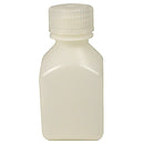 Bottle Square - Narrow Neck -  HDPE - Each - All Sizes