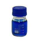 Glass Reagent Bottle, GL45 CAP Clear Medium Neck with Screw Cap, Borosilicate Glass- All Sizes