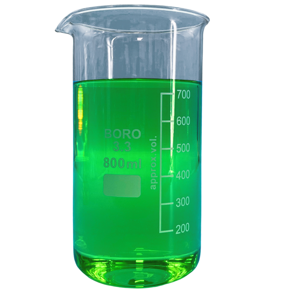 Borosilicate Glass Beaker, Tall Form - All Sizes
