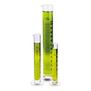 Lincon Measuring Cylinder, Tall Form, 500ml, Round Base, Borosilicate Glass, 2 per Box