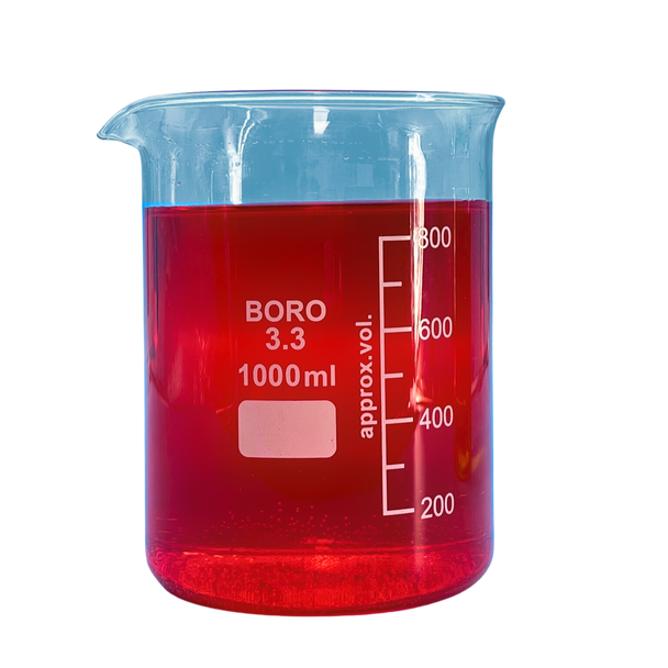 Borosilicate Glass Beaker, Low Form Each - All Sizes