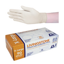 Premium Biodegradable Latex Examination Gloves, AS/NZ, Low Powder, Cream Colour - All Sizes