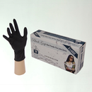 Black Grip Thick Heavy Duty Biodegradable Latex Gloves, Powder Free, Black - All Sizes