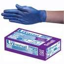 Universal Vinyl Gloves, Recyclable, Powder Free, Blue, HACCP Grade - All Sizes