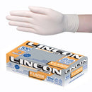 Lincon Biodegradable Latex Examination Gloves, AS/NZ, Powder Free, Cream Colour - All Sizes