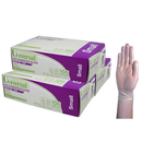 Universal Vinyl Examination Gloves, Recyclable, Powder Free, Clear, HACCP Grade - All Sizes