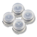 Caps for Tube, Overcap, Natural, PK1000 - All Sizes