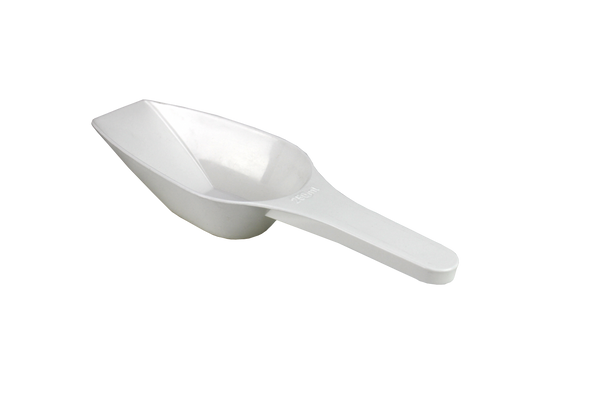 Measuring Scoop, White, Recyclable Polypropylene, Each - All Sizes