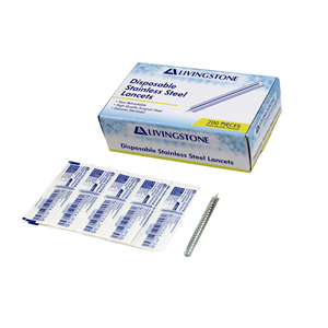 Blood Lancets, Point Length 3.7mm, 200 pcs/box
