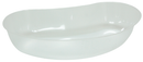 Kidney Dish Tray, 235 x 115 x 50 mm, Graduated 700ml, Clear, Recyclable Plastic, Each