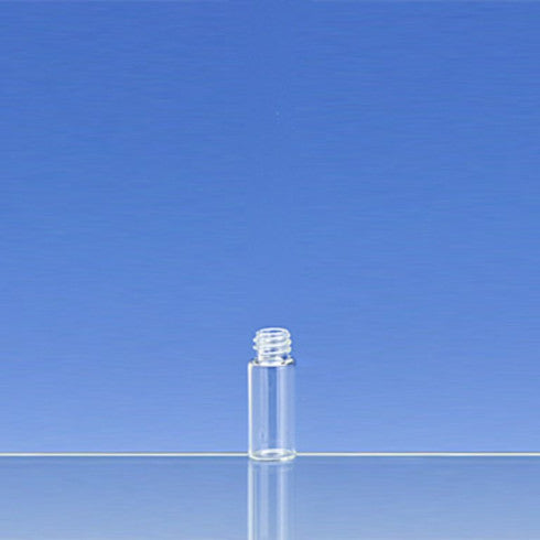 Vial Sample Clear Screw Cap, PK100 - All Sizes