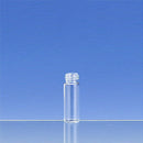 Vial Sample Clear Screw Cap, PK100 - All Sizes