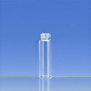 Vial Sample Clear Screw Cap, PK100 - All Sizes