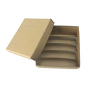 Cardboard Histology Cases, 30 x 20 x 5cm, 6 Compartments of 3cm