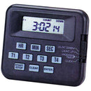 Programmable LCD Up or Down Timer Clock with Alarm, 4 Settings or Channels, Battery Included