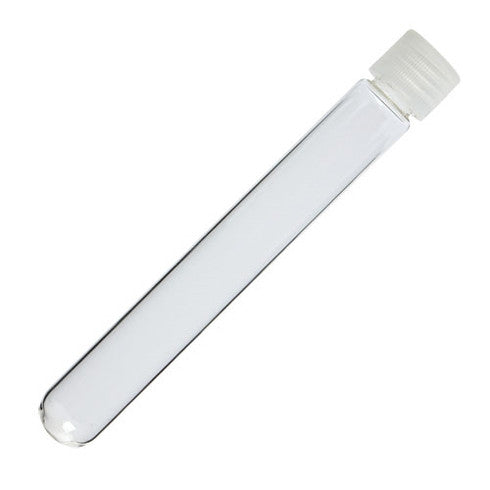 Labelled Test Tubes, Neutral Screw Cap, 5ml, 16 x 50mm, Polystyrene, pkt of 200 pcs