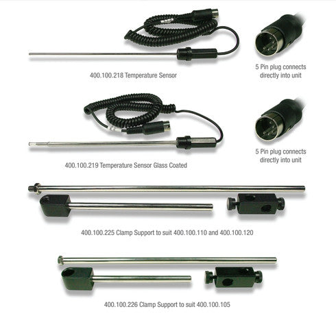 Temperature Sensor and Clamp Support - Each