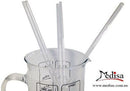 Stirring Rods, 6D x 300L mm, Soda Lime Glass